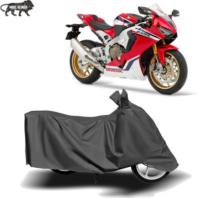 MOTOGENIX Two Wheeler Cover for Honda(CBR1000RR Fireblade, Grey)