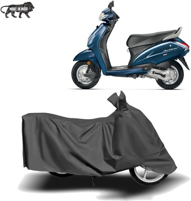 MOTOGENIX Two Wheeler Cover for Honda(Activa 4G, Grey)