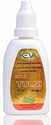 KEVA Gold Tulsi Drop 30ml (Pack 2).(Pack of 2, 60 ml)