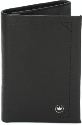 LOUIS PHILIPPE Men Formal Black Artificial Leather Wallet(8 Card Slots)