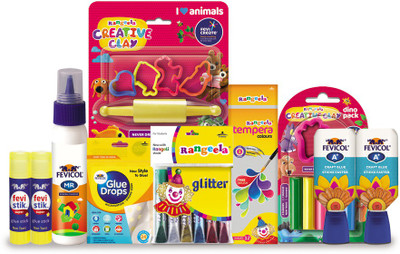 41% OFF on Fevicreate Activity Kit All-In-One DIY Craft Set for Kids from 5-14 Years
