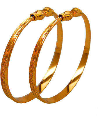 nilkanth Alloy Gold-plated Cuff(Pack of 2)