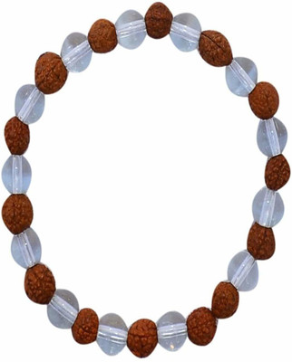 Yuvi Shoppe Wood, Crystal Bracelet