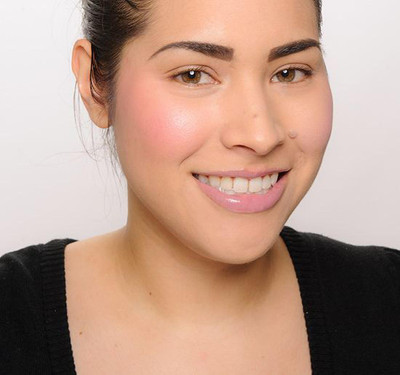 YAWI Face Make Up Mini Face Pink Shiny Cheek Blush(PINK)