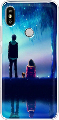 Hansviprint Back Cover for Mi Redmi Y2(Blue, Grip Case, Silicon, Pack of: 1)