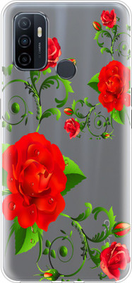Nainz Back Cover for Oppo A53(Multicolor, Grip Case, Silicon, Pack of: 1)