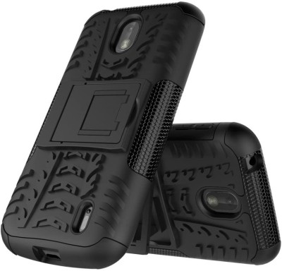 MoreFit Bumper Case for Nokia 1(Black, Shock Proof, Pack of: 1)