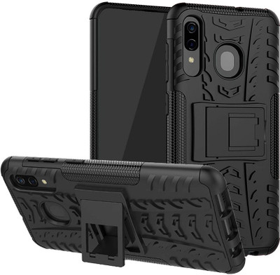 SmartPoint Bumper Case for Samsung Galaxy A50(Black, Rugged Armor, Pack of: 1)