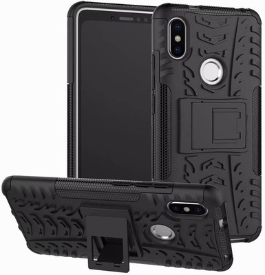 SmartPoint Bumper Case for Mi Redmi Y2(Black, Rugged Armor, Pack of: 1)