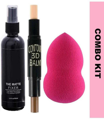 Plethora 3D Contour Balm Stick With Matte(3 Items in the set)