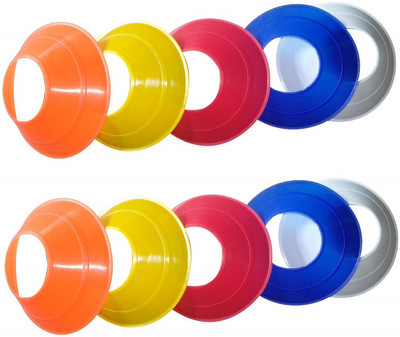 Calzo Cone Marker Pack of 20(Multicolor)