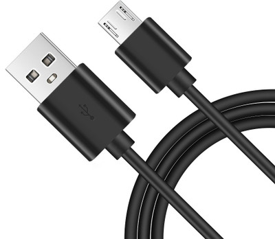 Apollo Plus Micro USB Cable 1.2 m 3.1 Amp Premium Quality Fast Charging Micro USB Cable / Android Cable ( Support Fast Charging & Data Sync )(Compatible with All Samsung Mobile, Micro USB Phones, Black, One Cable)