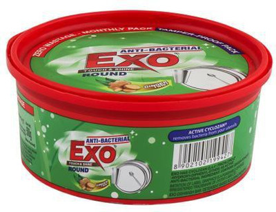 Exo Touch & Shine Anti-Bacterial Round Dishwash Bar(2 x 500 g)