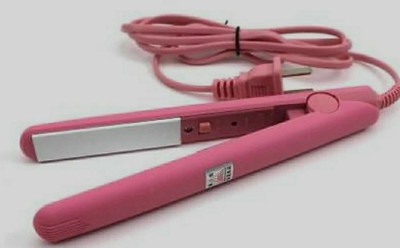 yogo beauty MINI HAIR STRAIGHTENER 0004 (PACK OF 1)(PINK COLOUR) Hair Straightener(Pink)