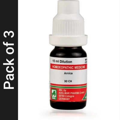 ADEL Arnica 30 CH Dilution(3 x 10 ml)