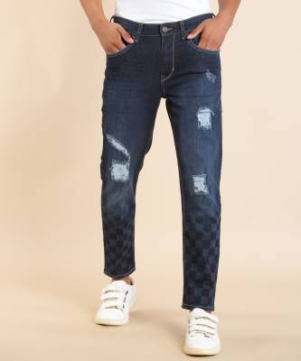 FLYING MACHINE Skinny Men Dark Blue Jeans