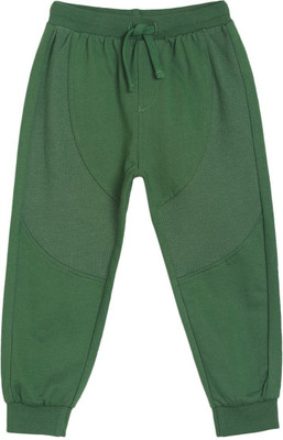 MINI KLUB Track Pant For Baby Boys(Green, Pack of 1)
