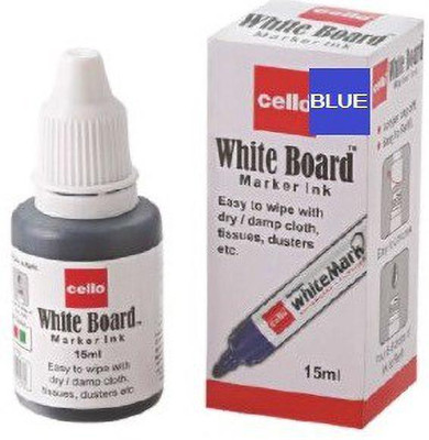 Cello Whiteboard Marker Ink Blue 15 ml Marker Refill(Blue)