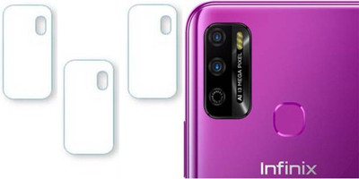 HIRDESH Back Camera Lens Glass Protector for Infinix Smart 4 Plus(Pack of: 3)