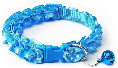 Litvibes Cat collars breakaway with bell,Kitten & small dog soft adjust with Frill design Cat Break Away Collar(Small, Multi color)