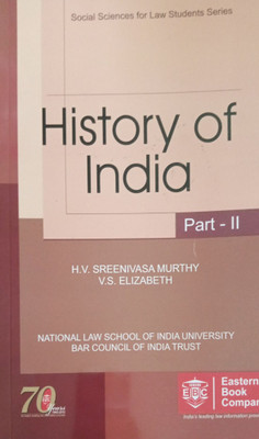 History Of India Part - II(Paperback, H.V. Sreenivasa Murthy, V.S. Elizabeth)