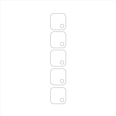 Ten To 11 Camera Lens Protector for OPPO A15s(Pack of 5)