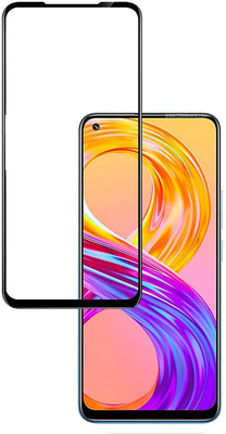 Ten To 11 Edge To Edge Tempered Glass for Realme 8i(Pack of 1)