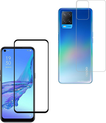 Ten To 11 Front and Back Tempered Glass for OPPO A54(Pack of 2)