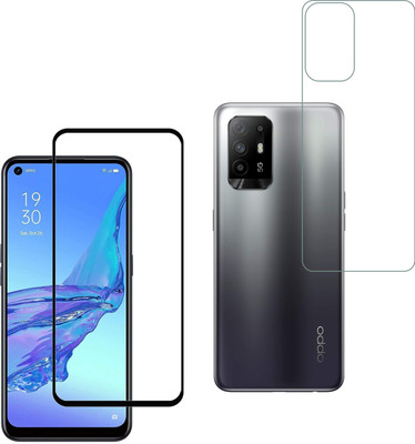Ten To 11 Front and Back Tempered Glass for OPPO F19 Pro Plus 5G(Pack of 2)