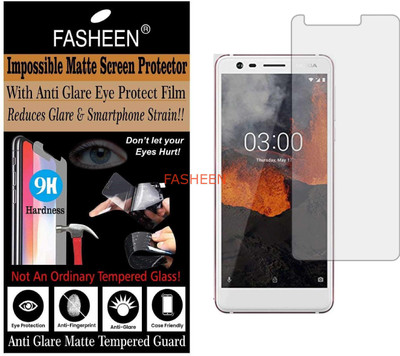 Fasheen Impossible Screen Guard for NOKIA 3.1 (Flexible Matte)(Pack of 1)