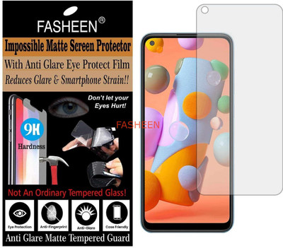 Fasheen Impossible Screen Guard for SAMSUNG GALAXY A11 (Flexible Matte)(Pack of 1)