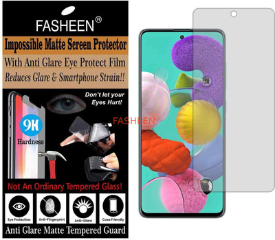 Fasheen Impossible Screen Guard for SAMSUNG GALAXY A51 (Flexible Matte)(Pack of 1)