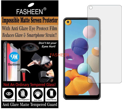 Fasheen Impossible Screen Guard for SAMSUNG GALAXY A21 (Flexible Matte)(Pack of 1)