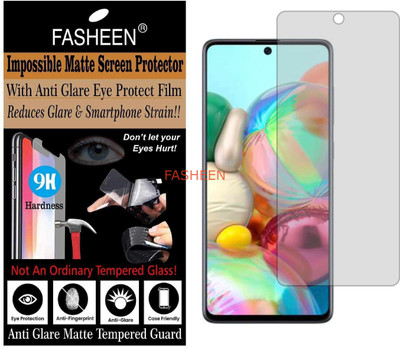 Fasheen Impossible Screen Guard for SAMSUNG GALAXY A71 (Flexible Matte)(Pack of 1)
