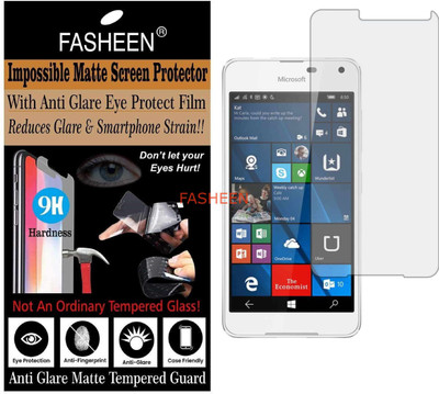 Fasheen Impossible Screen Guard for MICROSOFT LUMIA 650 (Flexible Matte)(Pack of 1)
