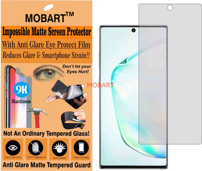 MOBART Impossible Screen Guard for SAMSUNG GALAXY NOTE 10 PLUS (Flexible Matte)(Pack of 1)