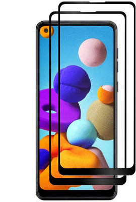 TECHSHIELD Tempered Glass Guard for SAMSUNG GALAXY A21s (Pack of 2) (SM-A217F)(Pack of 2)