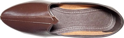 choice junction Men's Jalsa Mojaris Jutis For Men(Brown , 7)