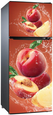 MODERN CREATIONS 160 cm Apple Splash Self Adhesive Sticker(Pack of 1)