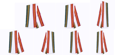 RKC Cotton 450 GSM Bath Gamcha Set(Pack of 7)