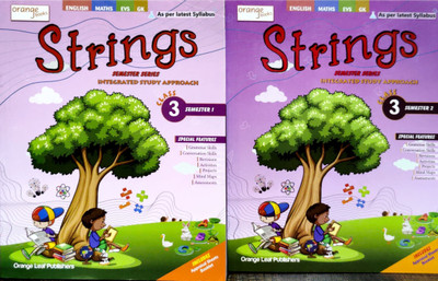 Strings Semester CLASS 3 SEM 1 & 2 (SET OF 2 BOOKS)(Paperback, K Venugopal Rao)