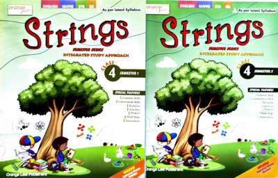 Strings Semester CLASS 4 SEM 1&2 (SET OF 2 BOOKS)(Paperback, Anitha Vasudev)