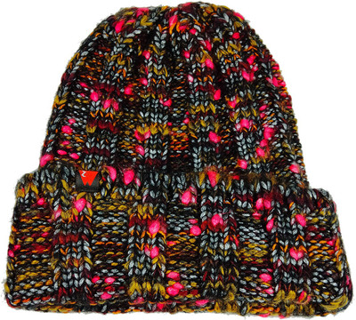 Warmzone Self Design Beanie Cap