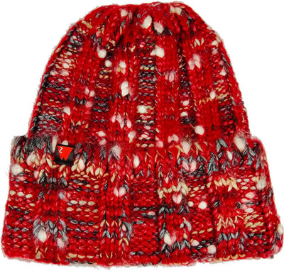 Warmzone Self Design Beanie Cap