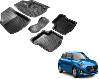 Auto Hub EVA, Plastic 3D Mat For  Maruti Suzuki New Swift(Black)