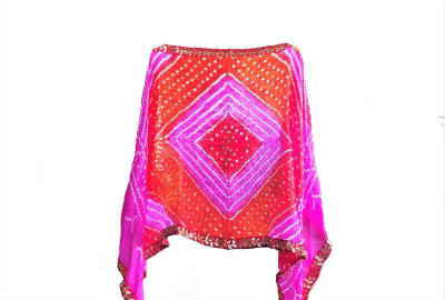 raj-rajeshwari collection Art Silk Embroidered Women Dupatta