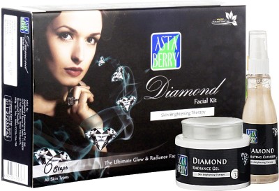 ASTABERRY Diamond Facial Kit 6 Steps 570ml(570 ml)