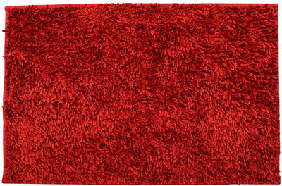 UNFOLD HAPPINESS Polyester, Velvet Door Mat(Red, Medium)