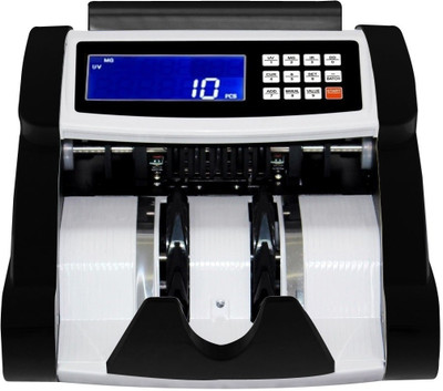 Drop2Kart Cash Counter - UV/MG/MT/IR Fake-Bill Detection, All INR Currency Support, LCD Display, Fake-Note Alarm Note Counting Machine(Counting Speed - 1000 notes/min)
