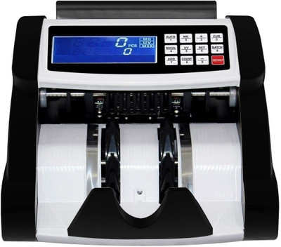 Drop2Kart Cash Counter - UV/MG/MT/IR Japanese CMOS Sensors, LCD+LED Display, Dual Heavy-Duty Motor, Counts All INR with Fake-Note Alarm Note Counting Machine(Counting Speed - 1000 notes/min)